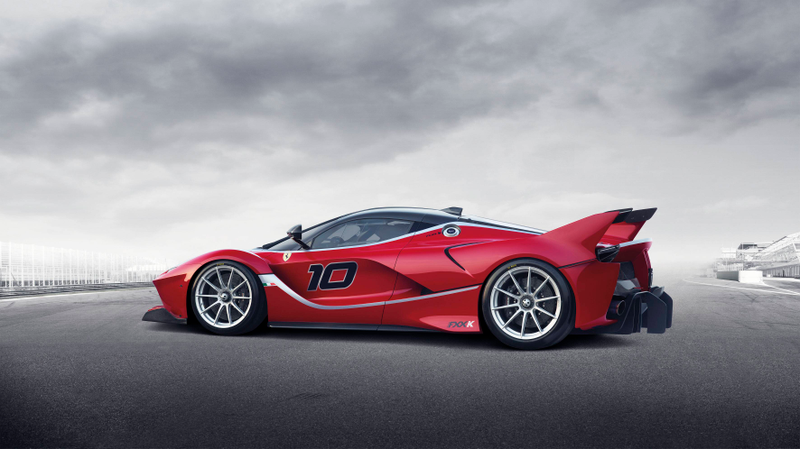 Illustration for article titled The Ferrari FXX K Is A 1,035 Horsepower Hybrid Monster